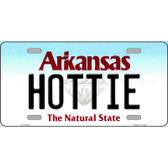 Hottie Arkansas Metal Novelty License Plate