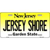 Jersey Shore New Jersey Metal Novelty License Plate