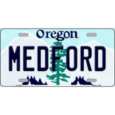 Medford Oregon Metal Novelty License Plate