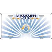 Mississippi Creative Culture Blank Novelty Metal License Plate