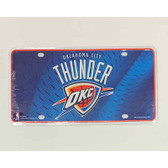 Oklahoma City Thunder Novelty Metal License Plate Tag LP-2653