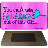 Alaska Girl Novelty Metal Magnet M-9793