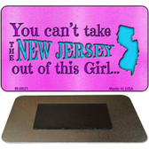 New Jersey Girl Novelty Metal Magnet M-9821