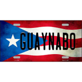 Guaynabo Puerto Rico Flag License Plate Metal Novelty