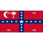 South Carolina Sovereignty Flag Novelty License Plate