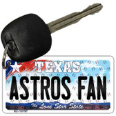 Astros Fan Texas State License Plate Tag Key Chain KC-10797