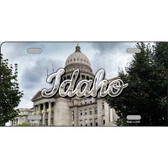 Idaho Capital Building Novelty Metal State License Plate