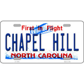 Chapel Hill North Carolina Novelty License Plate