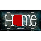 Arizona Home State Outline Novelty License Plate