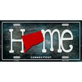 Connecticut Home State Outline Novelty License Plate