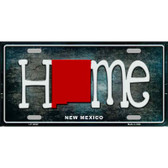 New Mexico Home State Outline Novelty License Plate