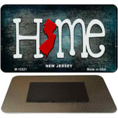 New Jersey Home State Outline Novelty Magnet M-12021