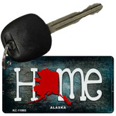 Alaska Home State Outline Novelty Key Chain KC-11993