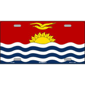 Kiribati Flag Metal Novelty License Plate