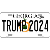Trump 2024 Georgia Novelty Metal License Plate