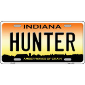 Hunter Indiana Novelty Metal License Plate Tag LP-11937