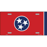 Tennessee State Flag Metal Novelty License Plate