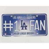 Dodgers Fan Metal Novelty License Plate Tag LP-646