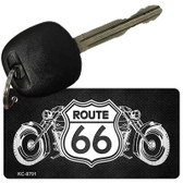 Route 66 Bikes Novelty Metal Key Chain KC-8701