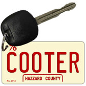 Cooter Novelty Metal Key Chain KC-8712