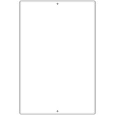 White Dye Sublimation 9X12 Metal Novelty Parking Sign P-000