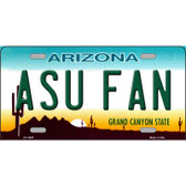 Arizona State Fan Novelty Metal License Plate