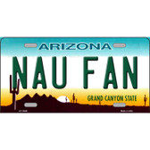 Northern Arizona Univ Fan Novelty Metal License Plate