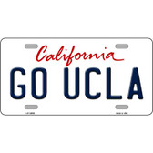 Go UCLA Novelty Metal License Plate