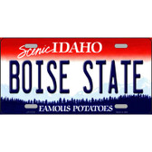 Boise State Novelty Metal License Plate