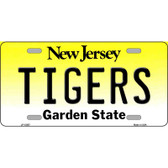 Tigers Novelty Metal License Plate