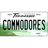 Commodores Novelty Metal License Plate