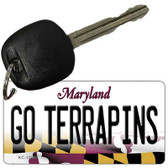 Go Terrapins Novelty Metal Key Chain KC-12806