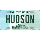 Hudson New Hampshire State License Plate