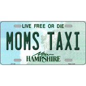 Moms Taxi New Hampshire State License Plate