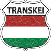 Transkei Flag Highway Shield Metal Sign