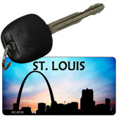 St Louis Silhouette Novelty Metal Key Chain KC-8723