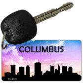 Columbus Silhouette Novelty Metal Key Chain KC-8729