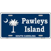 Pawleys Island Metal Novelty License Plate