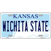 Wichita State Kansas Novelty Metal License Plate