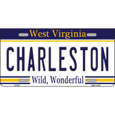 Charleston West Virginia Novelty Metal License Plate