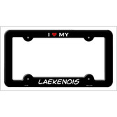 Laekenois Novelty Metal License Plate Frame LPF-233