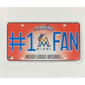 Marlins Fan Metal Novelty License Plate Tag LP-5538