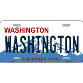 Washington State Novelty Metal License Plate