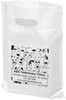 PTS14- Personalized Plastic Tote Bag - 9" x 12"