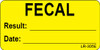 LR-305E Lab Result Stickers - Fecal test LR-305E Lab Result Stickers - Fecal test