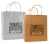 HSD40 - Personalized Handled Paper Bag (Multiple Imprint Colors Available)