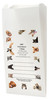 White Paper veterinary prescription bag with pet photo collage design.