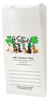 White Paper veterinary prescription bag with St. Patricks Day design..
