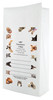White paper veterinary prescription bag featuring veterinary prescription bags with real pet photo border design
