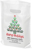 FCPTS25- Full Color Personalized Plastic Die-Cut Tote Bag